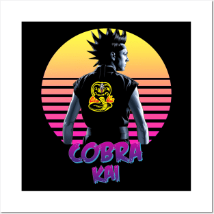 Cobra Kai Retro Posters and Art